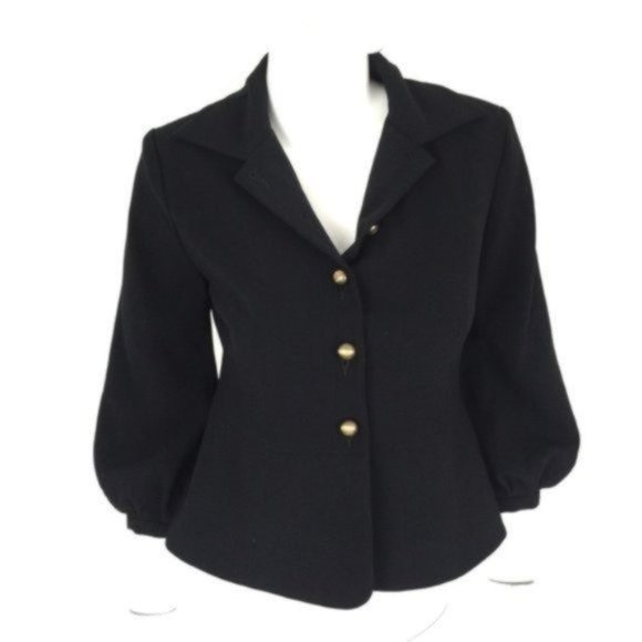 Cabi Abbott Jacket Blazer Size 4 Black - Picture 2 of 8